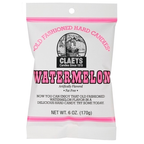 Claeys watermelon hard candy package.