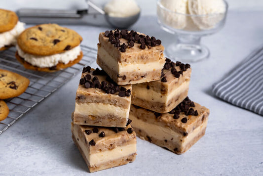 Chocolate Chip Cookie Sandwich Fudge