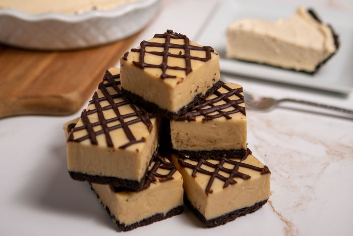 Chocolate Peanut Butter Pie Fudge