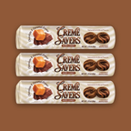 Creme Savers Chocolate and Caramel hard candy 3 rolls.