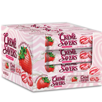 Creme Savers Strawberries and Creme hard candy box.