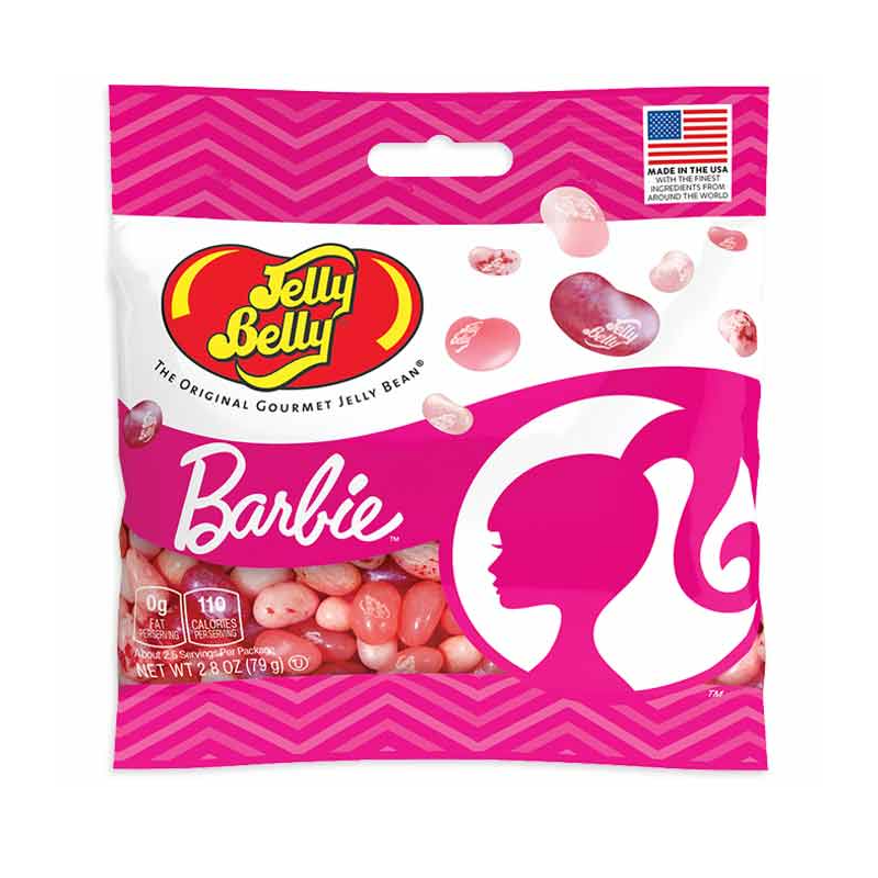 Jelly Belly Barbie jelly beans.