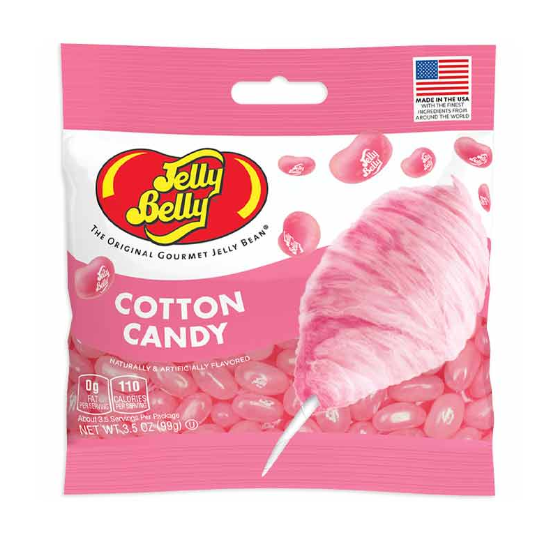 Jelly Belly Cotton Candy jelly beans.