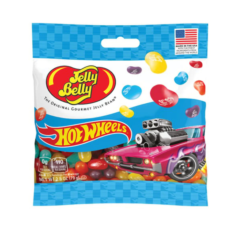 Jelly Belly Hot Wheels jelly beans.