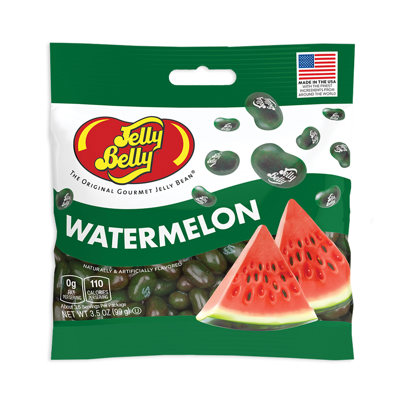 Jelly Belly Watermelon jelly beans.