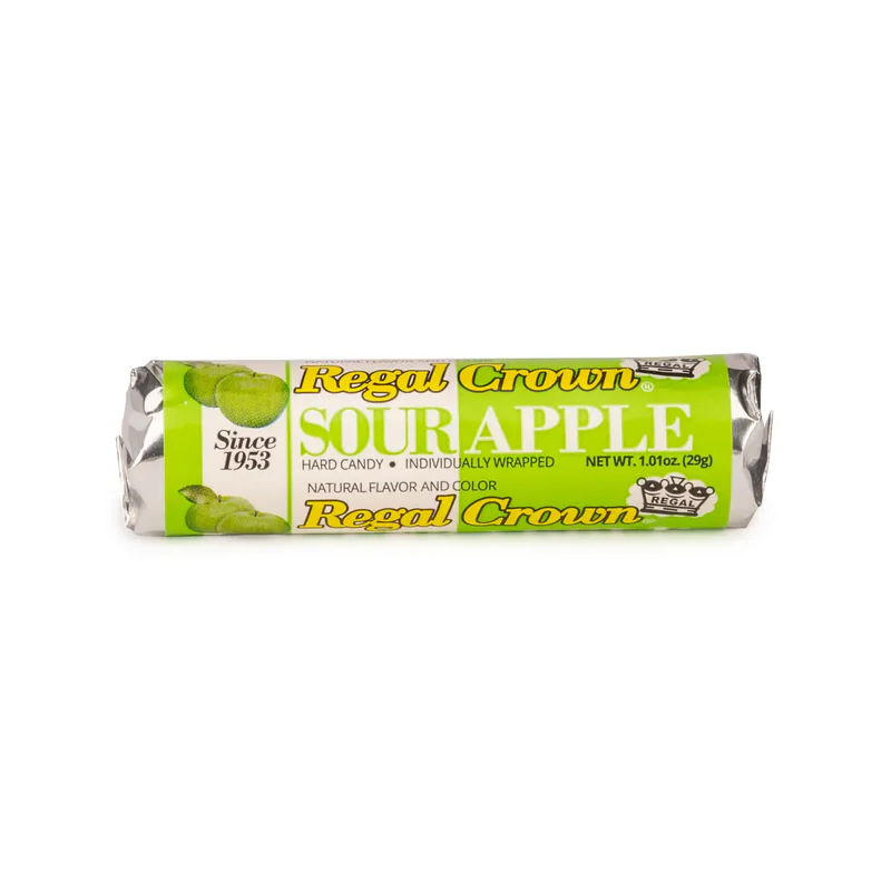 Regal Crown Sour Apple hard candy.