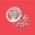 Retro Sours Red Apple flavored sour hard candy.