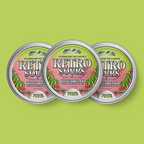 Three tins of Retro Sours Watermelon hard candies.